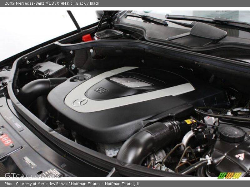 Black / Black 2009 Mercedes-Benz ML 350 4Matic