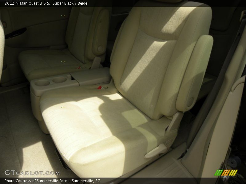 Super Black / Beige 2012 Nissan Quest 3.5 S