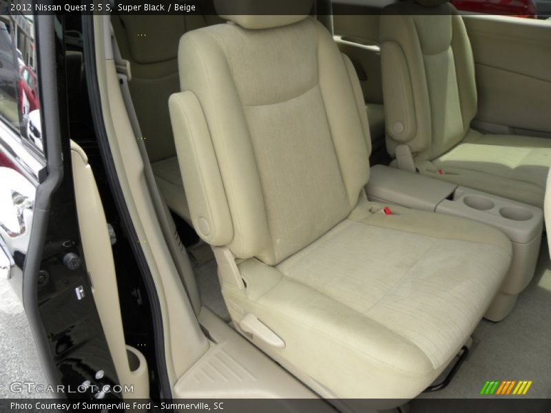 Super Black / Beige 2012 Nissan Quest 3.5 S