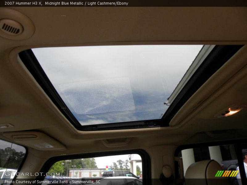 Midnight Blue Metallic / Light Cashmere/Ebony 2007 Hummer H3 X
