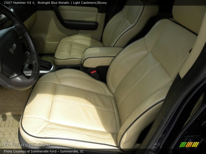 Midnight Blue Metallic / Light Cashmere/Ebony 2007 Hummer H3 X