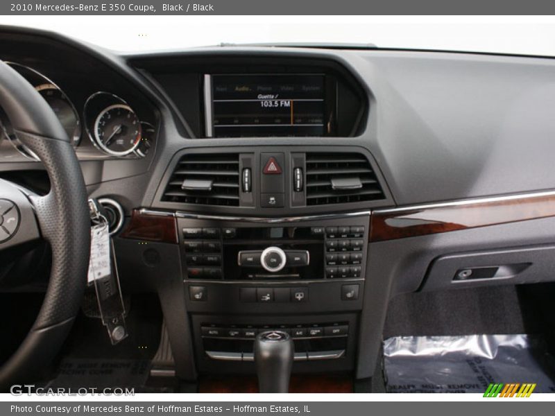 Black / Black 2010 Mercedes-Benz E 350 Coupe