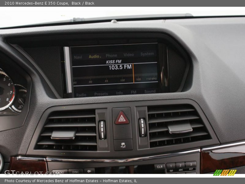 Black / Black 2010 Mercedes-Benz E 350 Coupe
