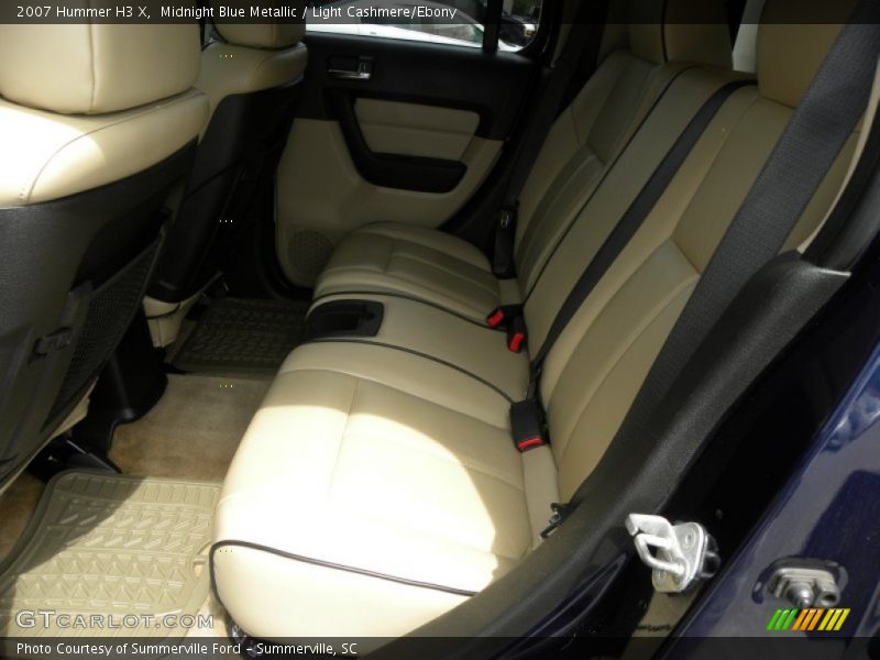 Midnight Blue Metallic / Light Cashmere/Ebony 2007 Hummer H3 X