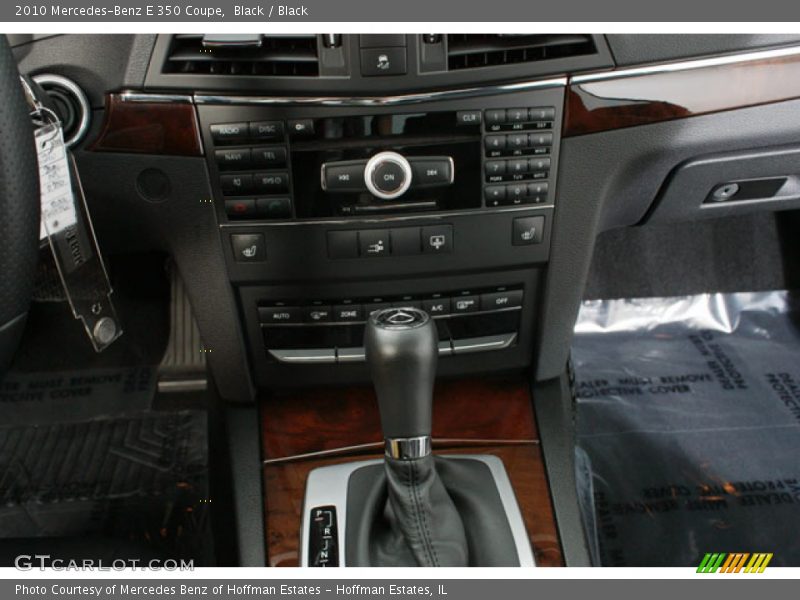 Black / Black 2010 Mercedes-Benz E 350 Coupe