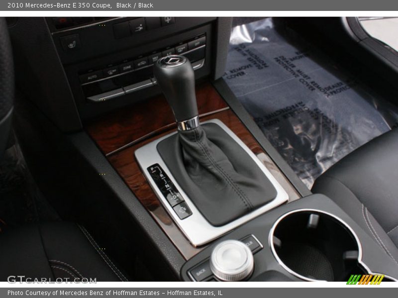 Black / Black 2010 Mercedes-Benz E 350 Coupe
