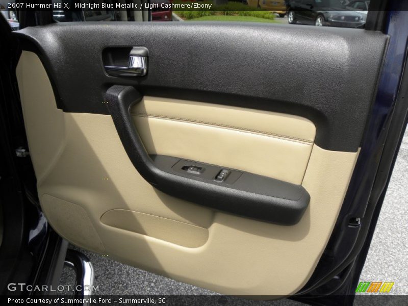 Midnight Blue Metallic / Light Cashmere/Ebony 2007 Hummer H3 X