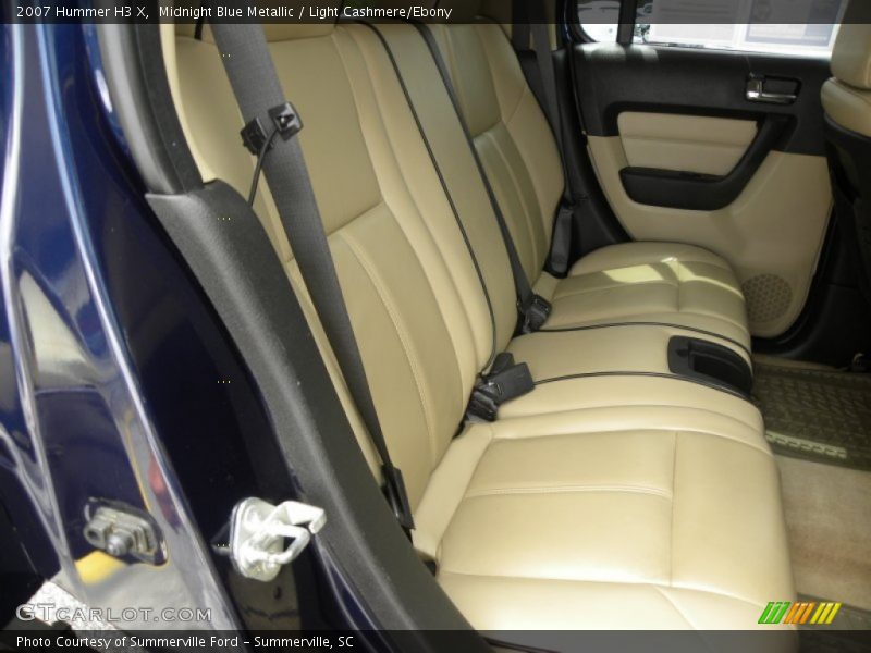 Midnight Blue Metallic / Light Cashmere/Ebony 2007 Hummer H3 X