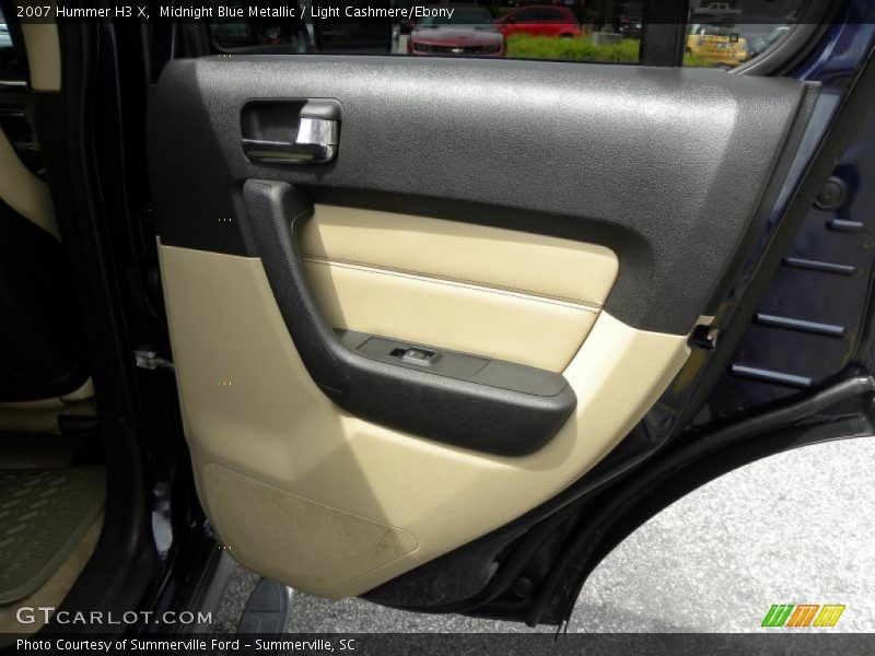 Midnight Blue Metallic / Light Cashmere/Ebony 2007 Hummer H3 X