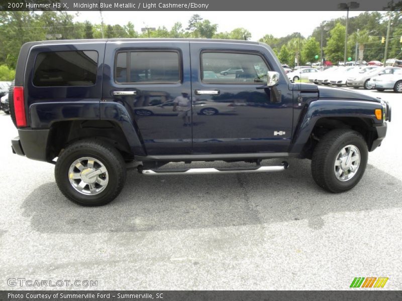 Midnight Blue Metallic / Light Cashmere/Ebony 2007 Hummer H3 X