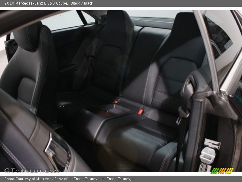 Black / Black 2010 Mercedes-Benz E 350 Coupe