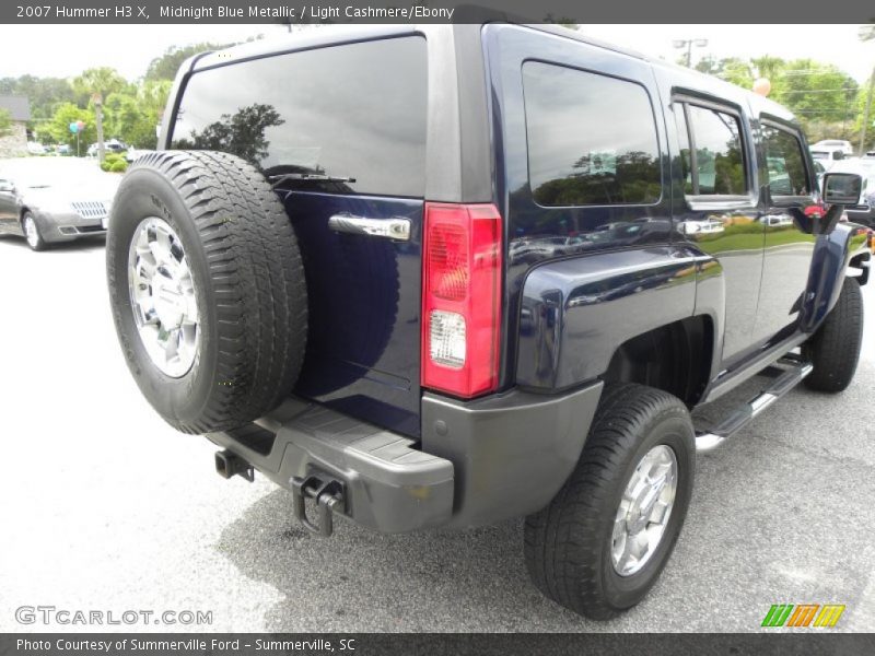 Midnight Blue Metallic / Light Cashmere/Ebony 2007 Hummer H3 X