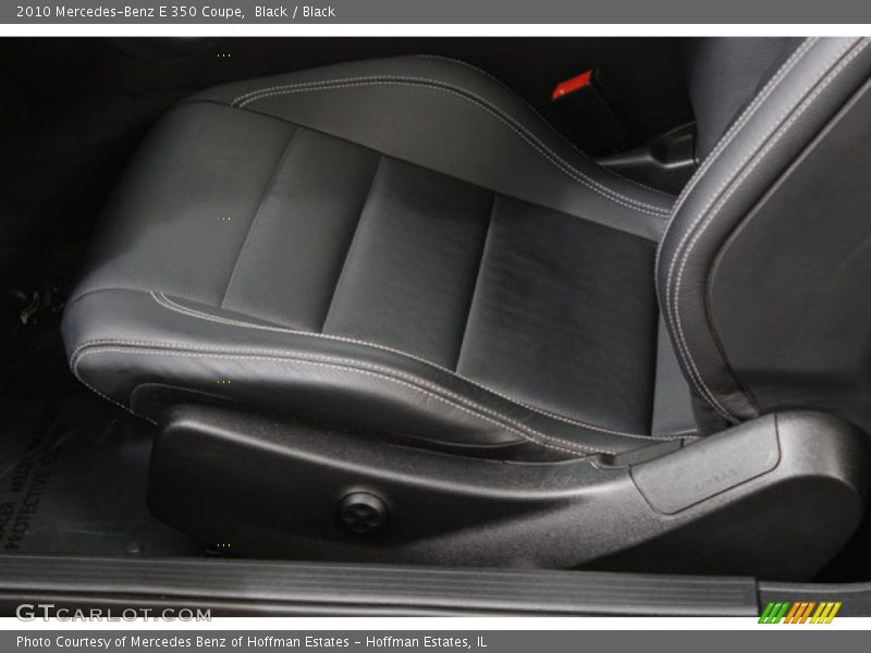 Black / Black 2010 Mercedes-Benz E 350 Coupe