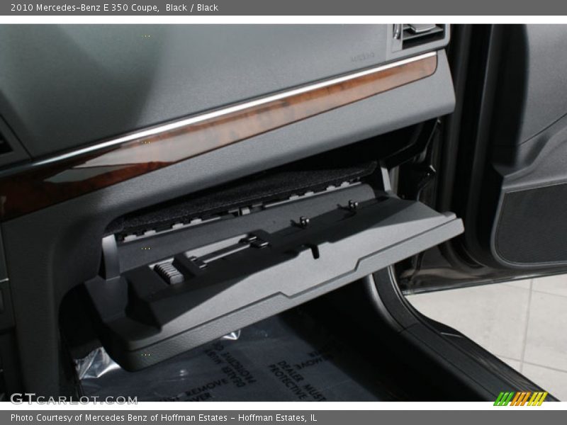 Black / Black 2010 Mercedes-Benz E 350 Coupe