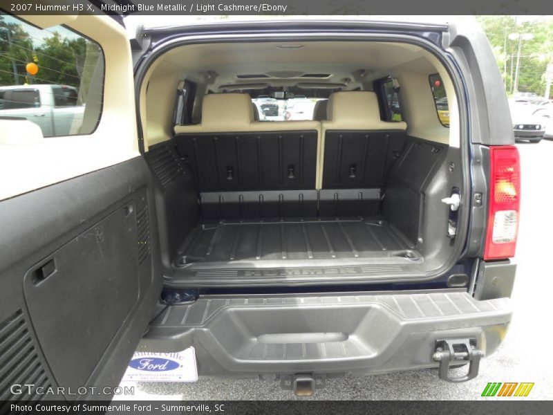 Midnight Blue Metallic / Light Cashmere/Ebony 2007 Hummer H3 X
