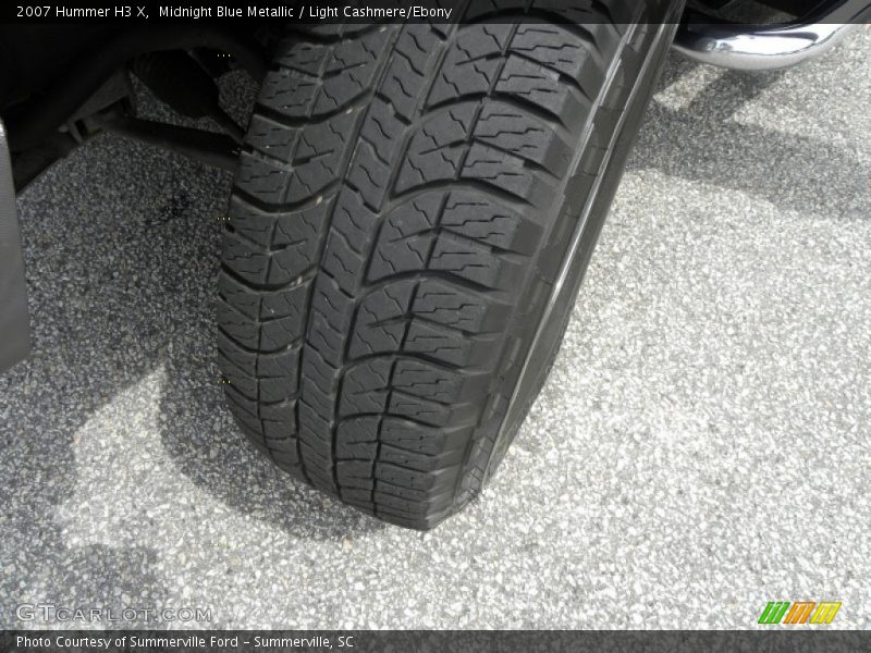 Midnight Blue Metallic / Light Cashmere/Ebony 2007 Hummer H3 X