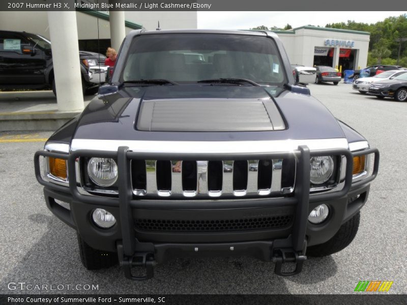 Midnight Blue Metallic / Light Cashmere/Ebony 2007 Hummer H3 X