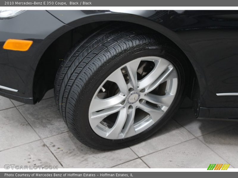 Black / Black 2010 Mercedes-Benz E 350 Coupe