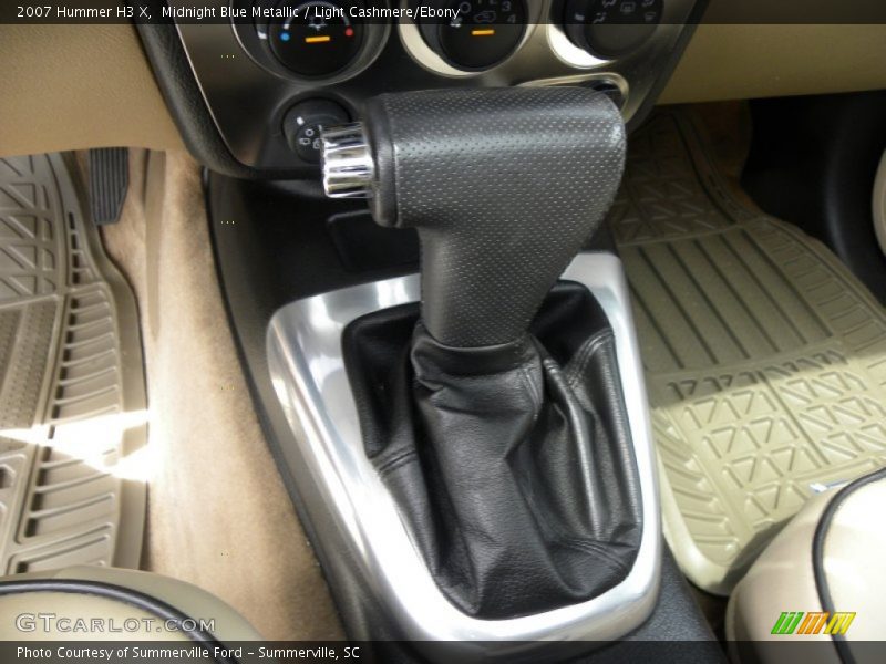 Midnight Blue Metallic / Light Cashmere/Ebony 2007 Hummer H3 X