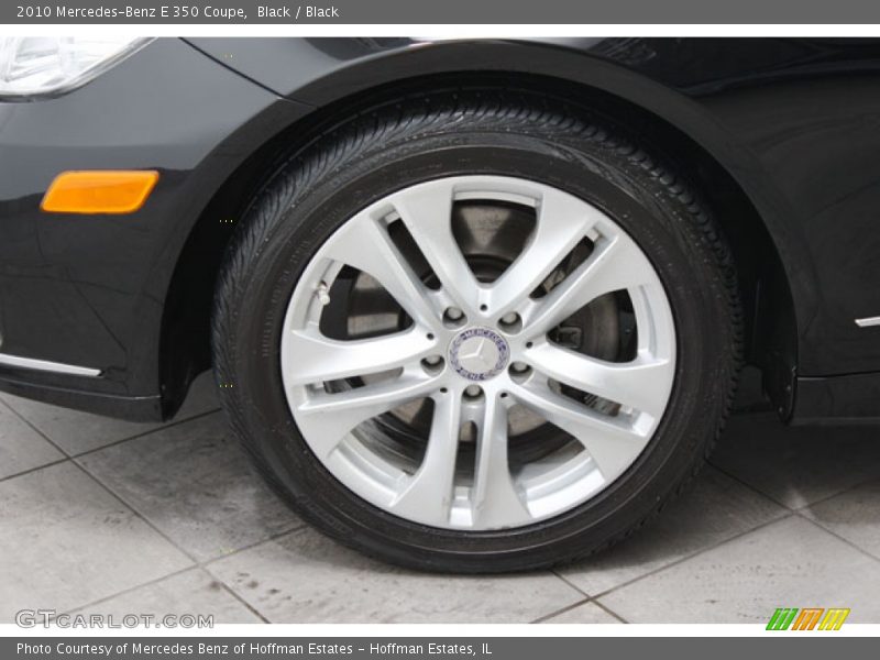 Black / Black 2010 Mercedes-Benz E 350 Coupe