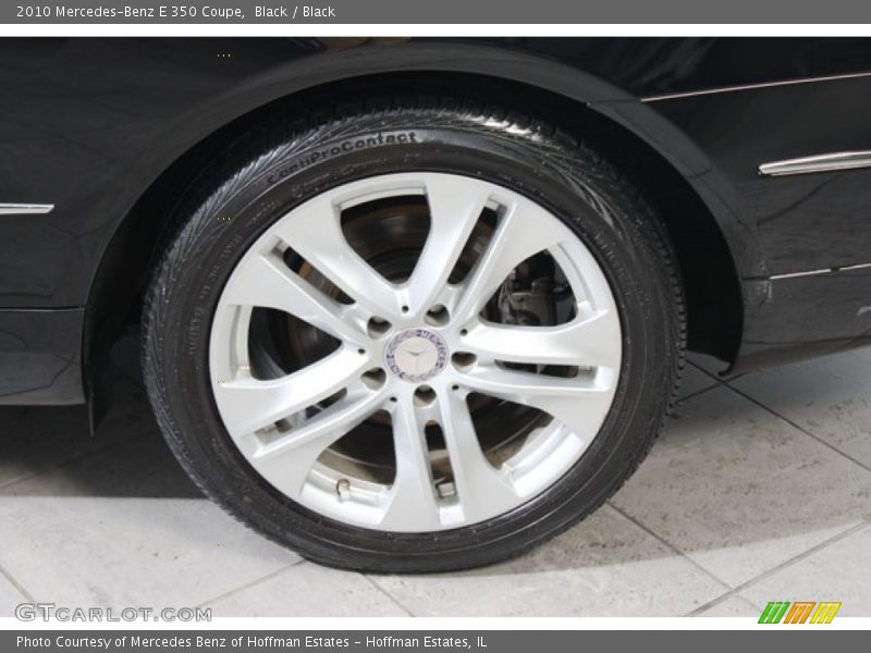 Black / Black 2010 Mercedes-Benz E 350 Coupe