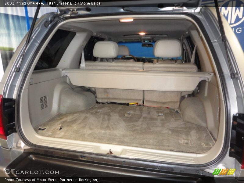 Titanium Metallic / Stone Beige 2001 Infiniti QX4 4x4