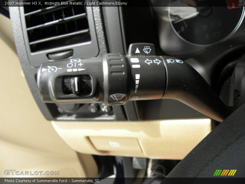 Midnight Blue Metallic / Light Cashmere/Ebony 2007 Hummer H3 X
