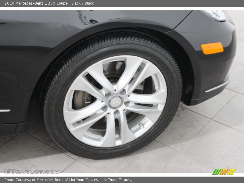 Black / Black 2010 Mercedes-Benz E 350 Coupe