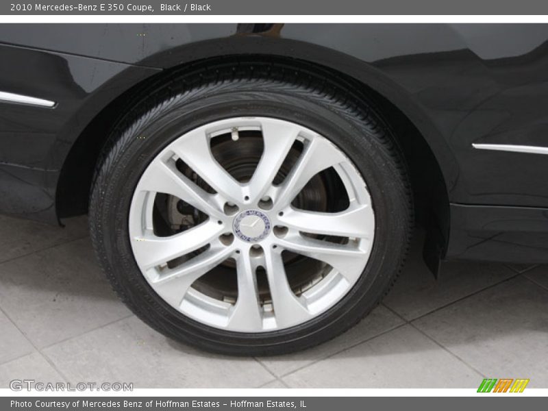 Black / Black 2010 Mercedes-Benz E 350 Coupe