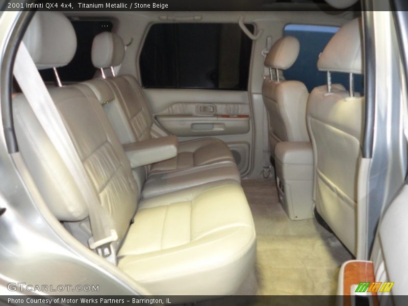 Titanium Metallic / Stone Beige 2001 Infiniti QX4 4x4