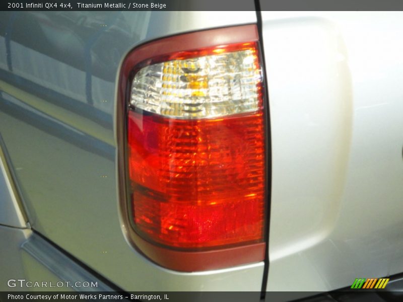 Titanium Metallic / Stone Beige 2001 Infiniti QX4 4x4