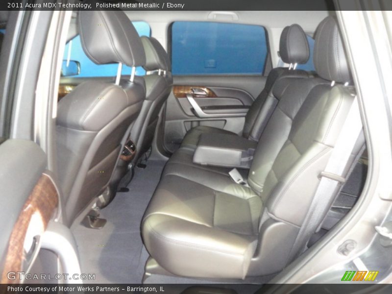 Polished Metal Metallic / Ebony 2011 Acura MDX Technology