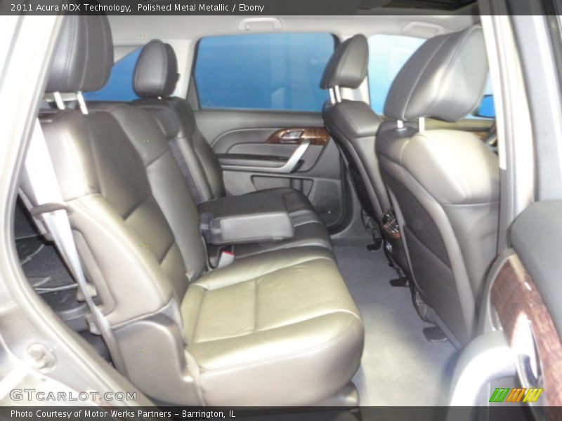 Polished Metal Metallic / Ebony 2011 Acura MDX Technology