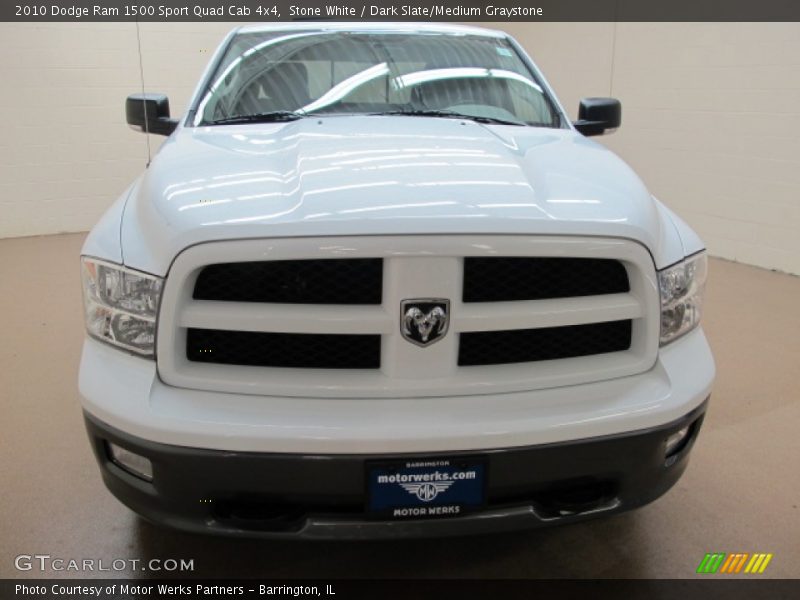Stone White / Dark Slate/Medium Graystone 2010 Dodge Ram 1500 Sport Quad Cab 4x4