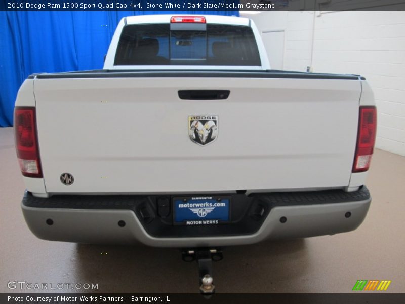 Stone White / Dark Slate/Medium Graystone 2010 Dodge Ram 1500 Sport Quad Cab 4x4