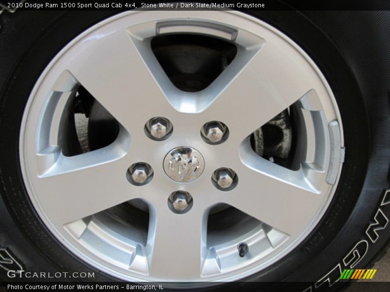 Stone White / Dark Slate/Medium Graystone 2010 Dodge Ram 1500 Sport Quad Cab 4x4