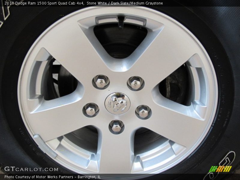 Stone White / Dark Slate/Medium Graystone 2010 Dodge Ram 1500 Sport Quad Cab 4x4