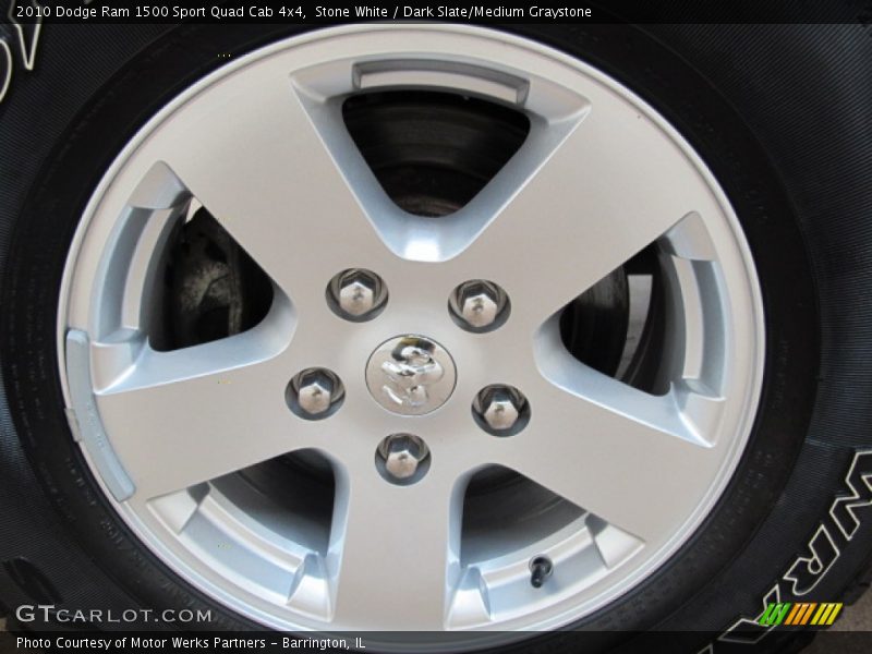Stone White / Dark Slate/Medium Graystone 2010 Dodge Ram 1500 Sport Quad Cab 4x4