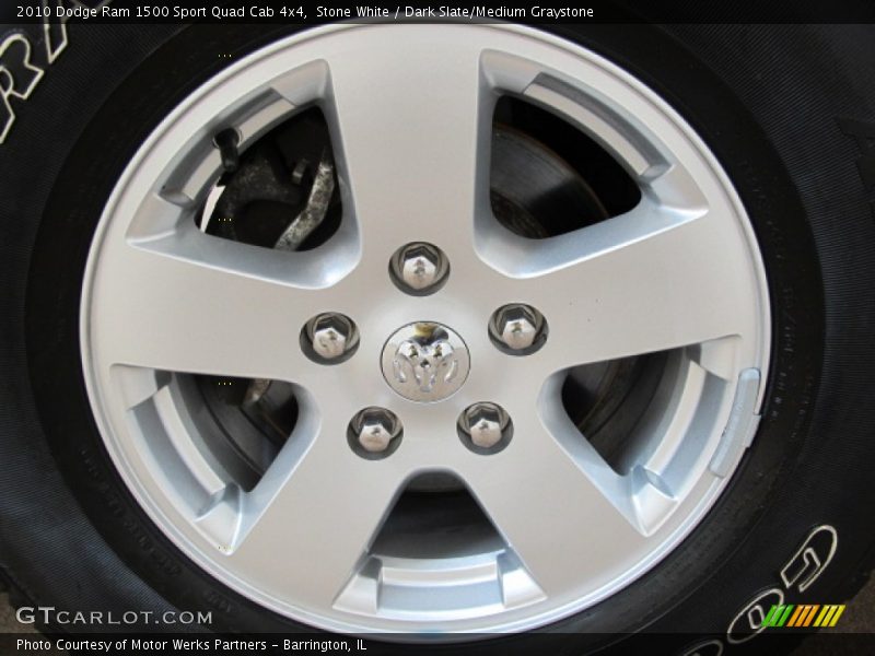Stone White / Dark Slate/Medium Graystone 2010 Dodge Ram 1500 Sport Quad Cab 4x4