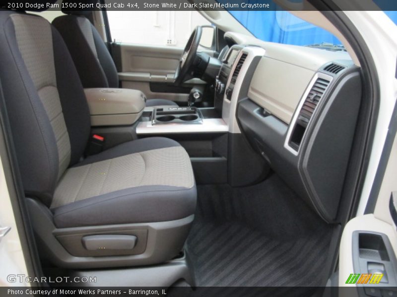 Stone White / Dark Slate/Medium Graystone 2010 Dodge Ram 1500 Sport Quad Cab 4x4