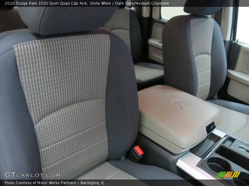 Stone White / Dark Slate/Medium Graystone 2010 Dodge Ram 1500 Sport Quad Cab 4x4