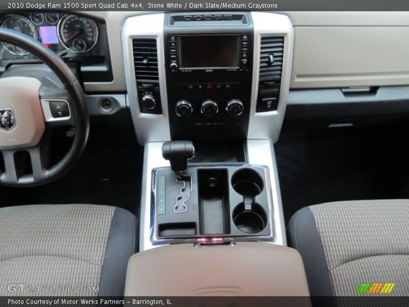 Stone White / Dark Slate/Medium Graystone 2010 Dodge Ram 1500 Sport Quad Cab 4x4