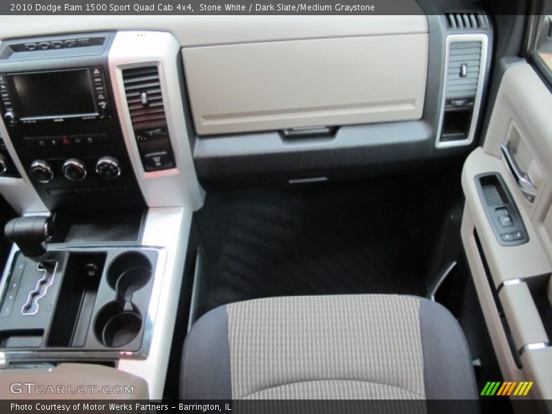 Stone White / Dark Slate/Medium Graystone 2010 Dodge Ram 1500 Sport Quad Cab 4x4
