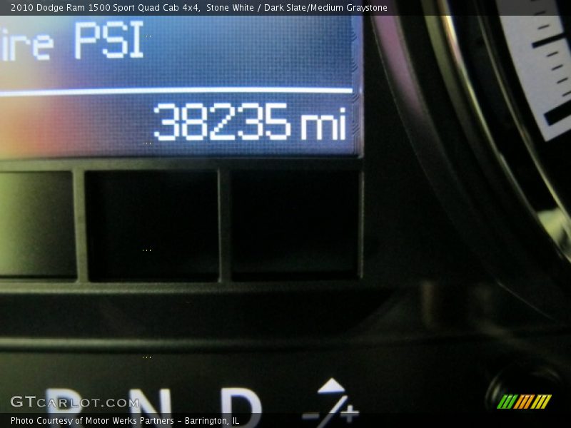 Stone White / Dark Slate/Medium Graystone 2010 Dodge Ram 1500 Sport Quad Cab 4x4