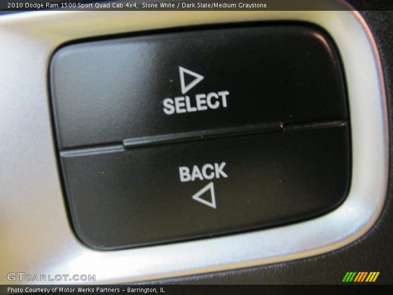 Stone White / Dark Slate/Medium Graystone 2010 Dodge Ram 1500 Sport Quad Cab 4x4