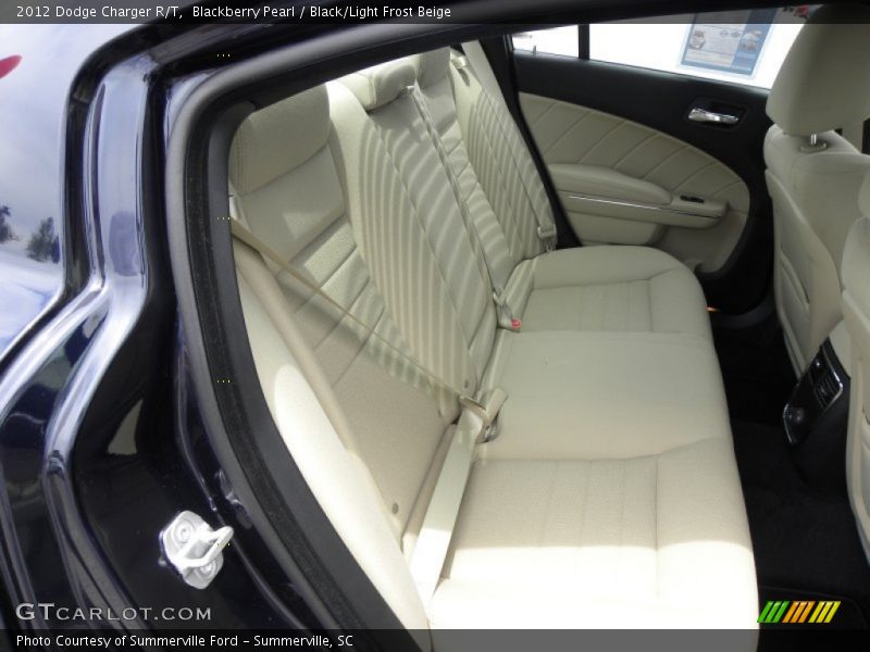 Blackberry Pearl / Black/Light Frost Beige 2012 Dodge Charger R/T