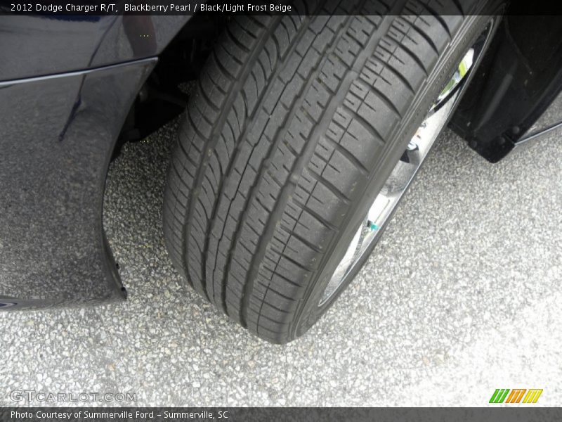 Blackberry Pearl / Black/Light Frost Beige 2012 Dodge Charger R/T