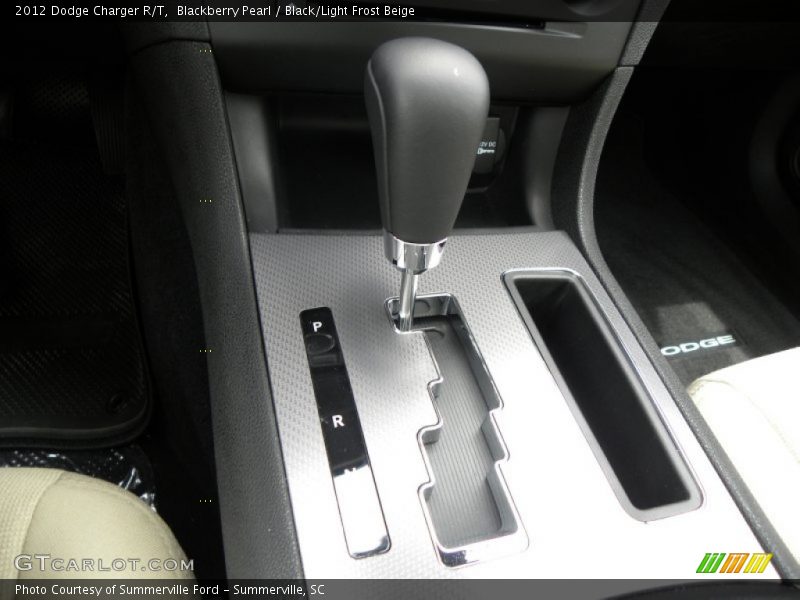 Blackberry Pearl / Black/Light Frost Beige 2012 Dodge Charger R/T