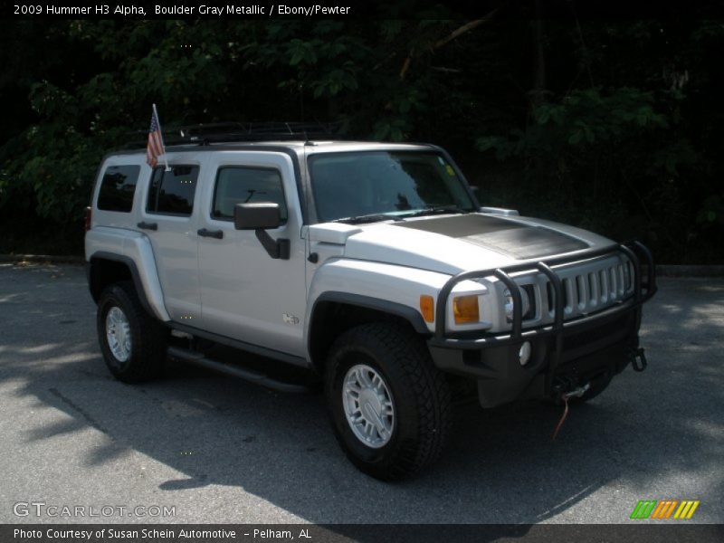 Boulder Gray Metallic / Ebony/Pewter 2009 Hummer H3 Alpha