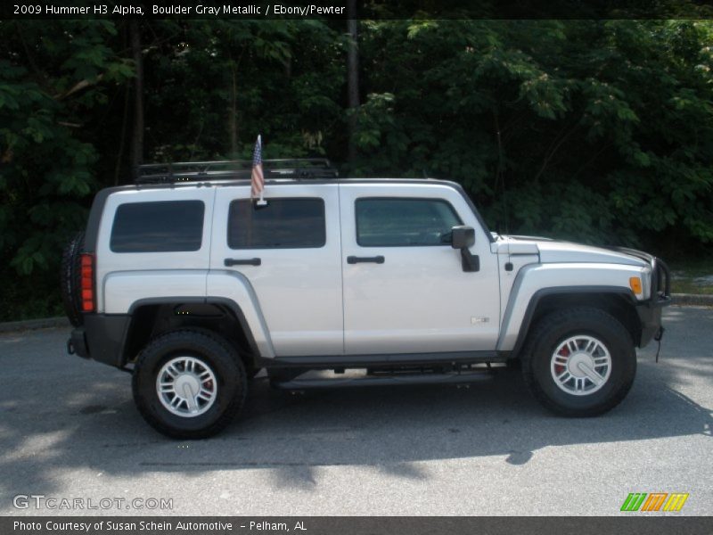 Boulder Gray Metallic / Ebony/Pewter 2009 Hummer H3 Alpha